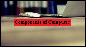 components of computer kya hai hindi