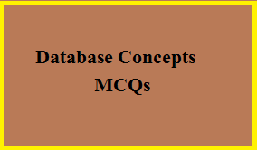 database concepts mcq class 11 hindi